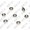 Carbon Steel M4 Silver Hex Lock Nut