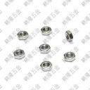 304 Stainless Steel M3 Silver Hex Lock Nut
