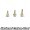 M4.0 x 12mm Silver Thumb Screws (M4X12)