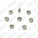 Carbon Steel M2.5 Silver Hex Lock Nut