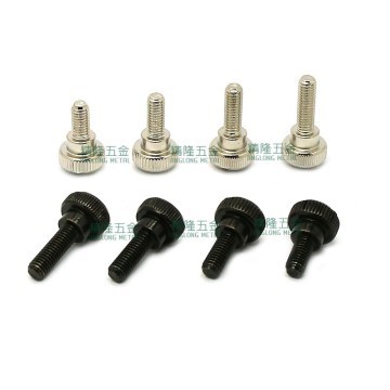 M5.0 x 10mm Silver Thumb Screws (M5X10-S)