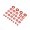 Red Round Insulation Paper Mat Washer (M3)