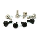 M5.0 x 10mm Black Thumb Screws (M5X10)