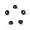 M4 Hardened Carbon Steel Serrated Flange Nut - Silver