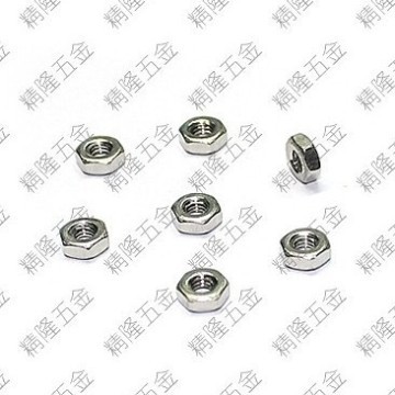 304 Stainless Steel M2 Silver Hex Lock Nut