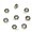 Carbon Steel M3 Silver Hex Lock Nut