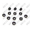 Carbon Steel M3 Black Hex Lock Nut
