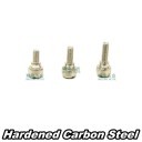 M4.0 x 16mm Silver Thumb Screws (M4X16)