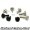 M3.0 x 10mm Silver Thumb Screws (M3X10)