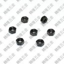 Carbon Steel M5 GB-T6170-2000 Black Hex Lock Nut