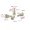 M3.0 x 8mm Sliver Thumb Screws (M3X8-5-S)
