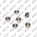 Carbon Steel M6 GB52 Silver Hex Lock Nut