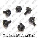 M3.0 x 12mm Black Thumb Screws (M3X12)