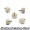M3.0 x 8mm Black Flat Thumb Screws (M3X8-BF)