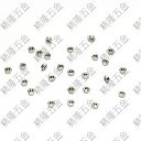 Carbon Steel M1.2 Silver Hex Lock Nut