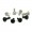 M5.0 x 14mm Silver Thumb Screws (M5X14-S)