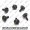 M3.0 x 10mm Silver Thumb Screws (M3X10)