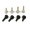 M5.0 x 16mm Silver Thumb Screws (M5X16-S)