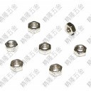 Carbon Steel M4 Silver Hex Lock Nut