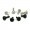 M5.0 x 16mm Silver Thumb Screws (M5X16-S)