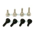 M5.0 x 10mm Silver Thumb Screws (M5X10-S)